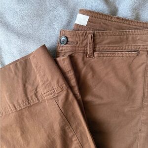 Everlane Women's Brown Wide Leg Pants